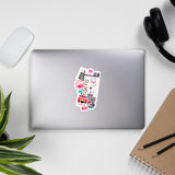 Tokyo Sticker Japan Stickers Japanese Flag Travel Sticker Laptop Decal Car Suitcase Stickers Vacation Souvenir Adventure Tiny Mini Stickers