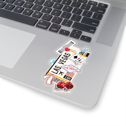 Las Vegas Sticker Nevada Stickers US Flag Travel Sticker Laptop Decal Vacation Souvenir Adventure Tiny Mini Stickers