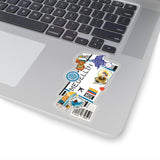 Medellín Sticker Colombia Stickers Colombian Flag Travel Sticker Laptop Decal Vacation Souvenir Adventure Tiny Mini Stickers