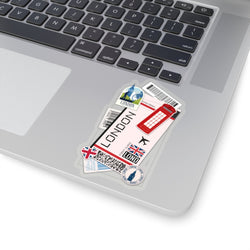 London Sticker England British Stickers UK Flag Travel Sticker Laptop Decal  Vacation Souvenir Adventure Tiny Mini Stickers