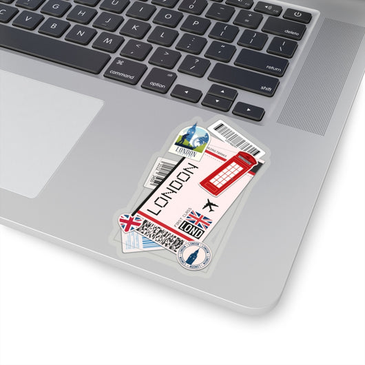 London Sticker England British Stickers UK Flag Travel Sticker Laptop Decal  Vacation Souvenir Adventure Tiny Mini Stickers