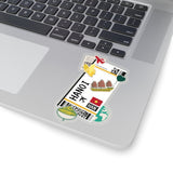 Hanoi Vietnam Vietnamese Vietnamien City art Sticker Stickers Vinyl Computer Transparent stickers Cool Macbook Travel sticker Gift Ideas