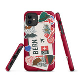 Bern Switzerland Swiss  iPhone 14 13 12 11 Pro Max Plus Mini Phone Case iPhone X XS XR SE 7 8