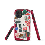 Bern Switzerland Swiss  iPhone 14 13 12 11 Pro Max Plus Mini Phone Case iPhone X XS XR SE 7 8