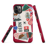 Bern Switzerland Swiss  iPhone 14 13 12 11 Pro Max Plus Mini Phone Case iPhone X XS XR SE 7 8