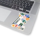 Bahia Brasil Brazil Brazilian City art Sticker Stickers Vinyl Computer Transparent stickers Cool Macbook Travel sticker Gift Ideas