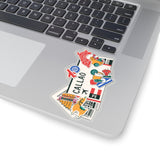 Callao Sticker Peru Stickers Peruvian Flag Travel Sticker Laptop Decal  Vacation Souvenir Adventure Tiny Mini Stickers