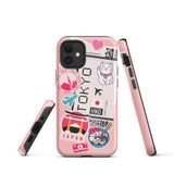 Tokio Japón Japonés iPhone 14 13 12 11 Pro Max Plus Mini Funda para teléfono iPhone X XS XR SE 7 8