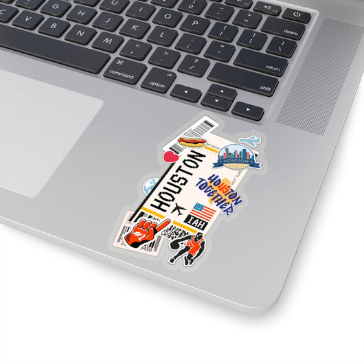 Houston Sticker Texas Stickers Travel Sticker Laptop Decal Car Suitcase Stickers Vacation Souvenir Adventure Tiny Mini Stickers