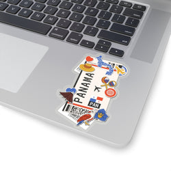 Panama Sticker Panamanian Flag Travel Sticker Laptop Decal Car Suitcase Stickers Vacation Souvenir Adventure Tiny Mini Stickers