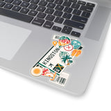 Kingston Sticker Jamaica Stickers Jamaican Flag Travel Sticker Laptop Decal Vacation Souvenir Adventure Tiny Mini Stickers