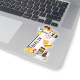Berlin Sticker Germany Stickers German Deutsch Flag Travel Sticker Laptop Decal  Vacation Souvenir Adventure Tiny Mini Stickers