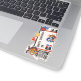 Santo Domingo Sticker Dominican Republic Stickers Dominican Flag Travel Sticker Laptop Decal Vacation Souvenir Tiny Mini Stickers