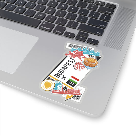 Budapest Hungary Hungarian City art Sticker Stickers Vinyl Computer Transparent stickers Cool Macbook Travel sticker Gift Ideas
