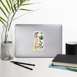 Venice Sticker Italy Stickers Italian Flag Venezia Italia Travel Sticker Laptop Decal Vacation Souvenir Adventure Tiny Mini Stickers