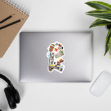 Valencia Venezuela Venezuelan  City art Sticker Stickers Vinyl Computer Transparent stickers Cool Macbook Travel sticker Gift Ideas