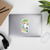 Managua Sticker Nicaragua Stickers  Nicaraguan Flag Travel Sticker Laptop Decal Vacation Souvenir Adventure Tiny Mini Stickers
