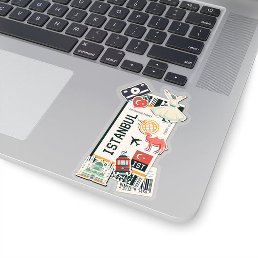 Istanbul Sticker Turkey Stickers Turkish Flag Travel Sticker Laptop Decal  Vacation Souvenir Adventure Tiny Mini Stickers