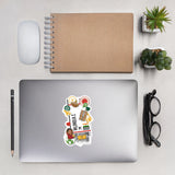 Mumbai Sticker India Stickers Indian Flag Travel Sticker Laptop Decal Car Suitcase Stickers Vacation Souvenir Adventure Tiny Mini Stickers