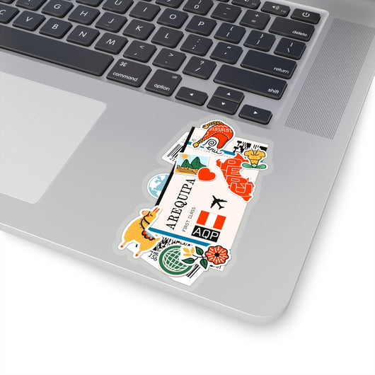 Arequipa Peru Peruvian Sticker Stickers Vinyl Sticker Laptop Decal Latin South America Spanish Travel Souvenir Gift Gifts