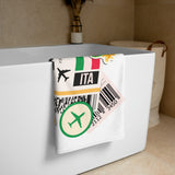 Venice Italy Italian Flag Venezia Italia Beach Towel Pool Towel Bath Sauna Bathroom Vacation Travel Summer Towels Gift