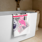 Los Angeles California Beach Towel American Flag Pool Towel Bath Sauna Bathroom Vacation Travel Summer Towels Gift Beach Towel Pool Towel