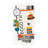 Bogota Colombia Colombian Flag Beach Towel Pool Towel Bath Sauna Bathroom Vacation Travel Summer Towels Gift Beach Towel Pool Towel