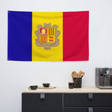 Andorra Flag Wall Decor Art Print Banner Gift Ideas