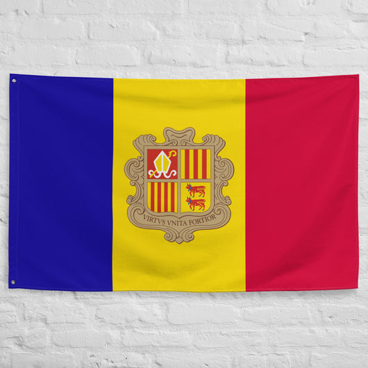 Andorra Flag Wall Decor Art Print Banner Gift Ideas