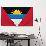 Antigua and Barbuda Flag Wall Decor Art Print Banner Gift Ideas