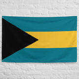 Bahamas Bahamian Flag Wall Decor Art Print Banner Gift Ideas