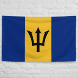 Barbados Barbadian Flag Wall Decor Art Print Banner Gift Ideas
