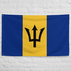 Barbados Barbadian Flag Wall Decor Art Print Banner Gift Ideas
