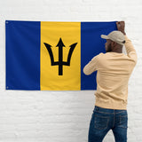 Barbados Barbadian Flag Wall Decor Art Print Banner Gift Ideas