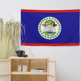 Belize Belizean Flag Wall Decor Art Print Banner Gift Ideas
