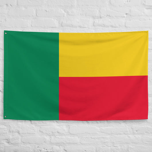 Benin Flag Wall Decor Art Print Banner Gift Ideas