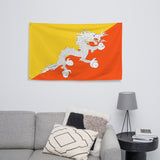 Bhutan Bhutanese Flag Wall Decor Art Print Banner Gift Ideas
