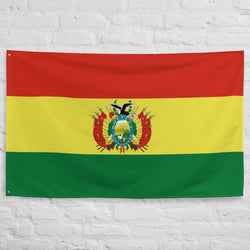 Bolivia Bolivian Flag Wall Decor Art Print Banner Gift Ideas
