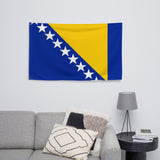 Bosnia and Herzegovina Bosnian Flag Wall Decor Art Print Banner Gift Ideas