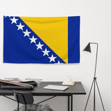 Bosnia and Herzegovina Bosnian Flag Wall Decor Art Print Banner Gift Ideas