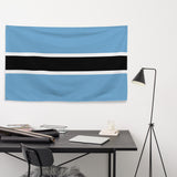 Botswana Flag Wall Decor Art Print Banner Gift Ideas