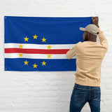 Cabo Verde Verdean Flag Wall Decor Art Print Banner Gift Ideas