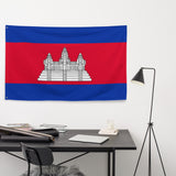 Cambodia Cambodian Flag Wall Decor Art Print Banner Gift Ideas