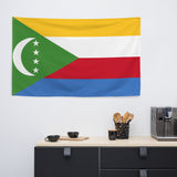 Comoros Flag Wall Decor Art Print Banner Gift Ideas