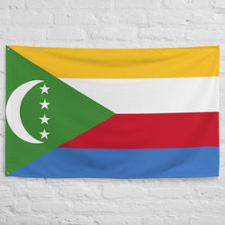 Comoros Flag Wall Decor Art Print Banner Gift Ideas