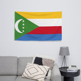 Comoros Flag Wall Decor Art Print Banner Gift Ideas