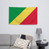 Congo Congolese Flag Wall Decor Art Print Banner Gift Ideas