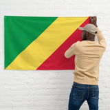 Congo Congolese Flag Wall Decor Art Print Banner Gift Ideas