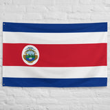 Costa Rica Rican Flag Wall Decor Art Print Banner Gift Ideas