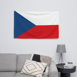 Czech Republic Czechia Česko Flag Wall Decor Art Print Banner Gift Ideas